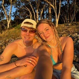 Jack and Poppy, founders of Sole Drift